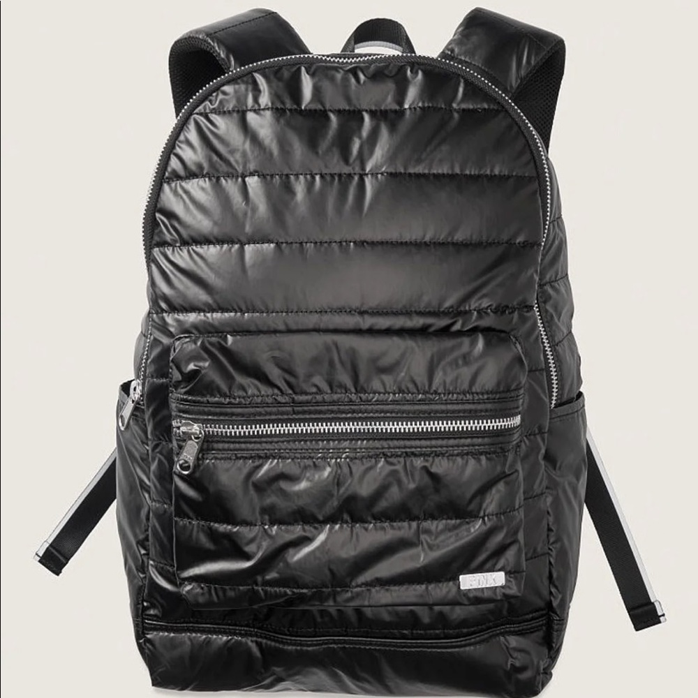 PINK quilted backpack